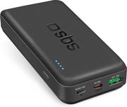 sbs powerbank 20000mah 2x usb 21 a pd 20w black photo