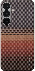 pitaka tactile woven case sunset for samsung galaxy s25  photo
