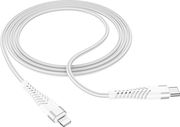 lamtech hq unbreakable cable type c to lightning white 1m lam112754 photo