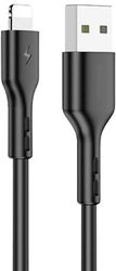 lamtech charging datacable lightning 2m black lam444526 photo