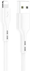 lamtech charging datacable lightning 1m white lam439881 photo
