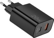 lamtech charger usb qc30 type c 20w black lam114420 photo