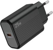 lamtech fast charger type c pd25w black lam112723 photo