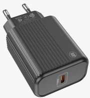 lamtech fast charger type c pd20w black lam112716 photo
