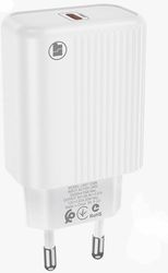 lamtech fast charger type c pd20w white lam112686 photo