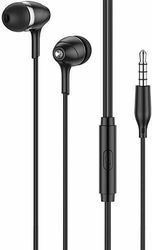 lamtech fashionable 35mm earphones with mic black lam111719 photo