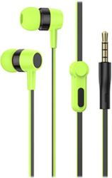 lamtech handsfree with mic 35mm jack green lam021387 photo