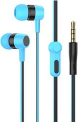 lamtech handsfree with mic 35mm jack blue lam021349 photo