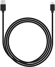 lamtech datacable micro usb 1m black lam439874 photo