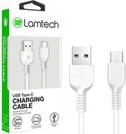 lamtech datacable type c 3m white lam111702 photo