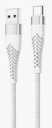 lamtech type c v20 high quality unbreakable cable silver 2m lam450299 photo