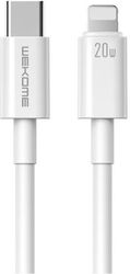 charging cable wk 20w pd type c i6 white 1m wdc 168 6a photo