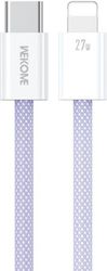 charging cable wk 27w pd type c i6 purple 1m wdc 21 photo