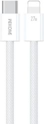 charging cable wk 27w pd type c i6 white 1m wdc 21 photo