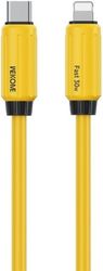 charging cable wk 30w pd type c i6 yellow 1m wdc 29 photo