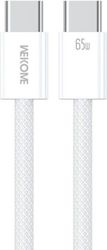 charging cable wk 65w type c type c white 1m wdc 21 photo