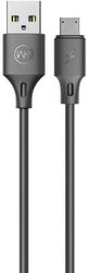charging cable wk micro black 1m full speed pro wdc 092 24a photo