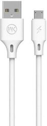 charging cable wk micro white 2m full speed pro wdc 092 24a photo