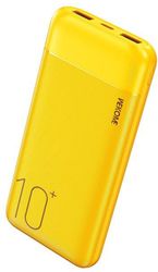 power bank wk 10000mah 10w usbx2 yellow wp 01 photo