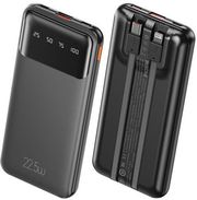 power bank wk 10000mah 225w pdx1 amp qc30x1 black wp 63 photo
