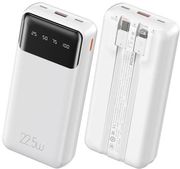 power bank wk 20000mah 225w pdx1 amp qc30x1 white wp 64 photo