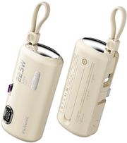 power bank wk 5000mah 225w pdx2 beige wp 19 photo