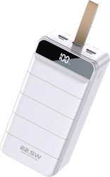 power bank wk 60000mah minre pd20w 3xqc30 225w white wp 269 photo
