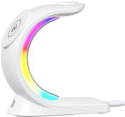 wireless magnetic charger stand 4in1 15w wk wp u169 white photo
