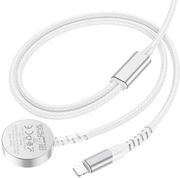 hoco cw54 charging cable apple watch series iphone ipad lightning white photo