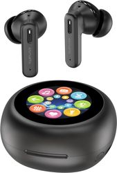 4smarts tws bluetooth headset skybuds screen anc black photo