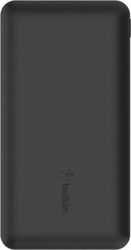 powerbank belkin 10000 mah usb a i c 15w black photo