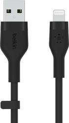 belkin caa008bt3mbk boost charge usb a lightning silicon cable 30m black photo belkin caa008bt3mbk boost charge usb a lightning silicon cable 30m black photo
