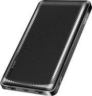 logilink mobile power bank lipo 10000mah usb c in out black photo