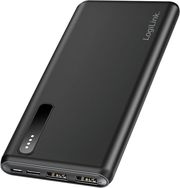 logilink mobile power bank lipo 8000mah black photo