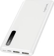 logilink mobile power bank lipo 8000mah white photo