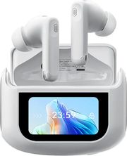 blackview enc bt54 airbuds 12 with led screen charging dock white airbuds12 w photo