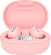 aiwa tws in earphones with memory foam pink ebtw 150pk photo