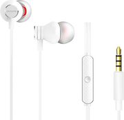 aiwa stereo 35mm in ear with remote and mic white estm 50wt photo