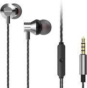aiwa stereo 35mm in ear with remote and mic silver estm 50sl photo