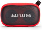 aiwa portable bluetooth speaker rms 10w red bs 110rd photo