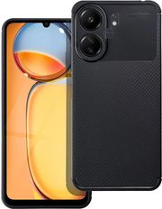 case carbon premium for xiaomi redmi 13c poco c65 black photo