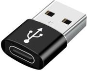 cablexpert usb am to type c female adapter black a usb2 amcf 02 photo