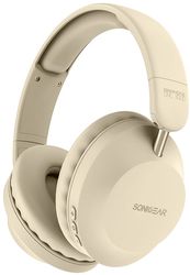 sonic gear bt54 headset airphone dnc 3000 cream apdnc3000cr photo