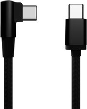 cablexpert angled cotton braided usb typec male male chargingdata cable 02m bl cc usb2 cmcml 02m photo