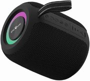 gembird portable bt party speaker with rgb led light effect black spk bt led 05 bk photo