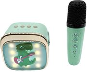 lamtech bt54 rgb kid karaoke speaker green with mic kroddy lam980213 photo