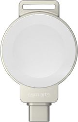 4smarts wireless charger for apple watch silver photo