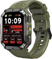blackview multi funct smartwatch with flashlight compass bt call health management green w70pro g photo