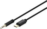 cablexpert usb c to stereo 35mm aux cable 15m black cca cm35m 15m photo