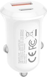 xo cc69 universal fortistis aytokinitoy me 2 exodoys 1x usb a 1x usb c se leyko xroma photo